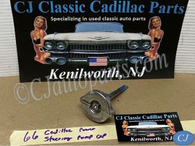 1963 1964 1965 1966 1967 1968 1969 1970 CADILLAC DEVILLE ELDORADO FLEETWOOD CALAIS 429 ENGINE POWER STEERING PUMP CAP LID DIPSTICK FLUID LEVEL INDICATOR